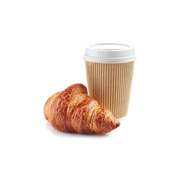 Butter Croissant and Coffee